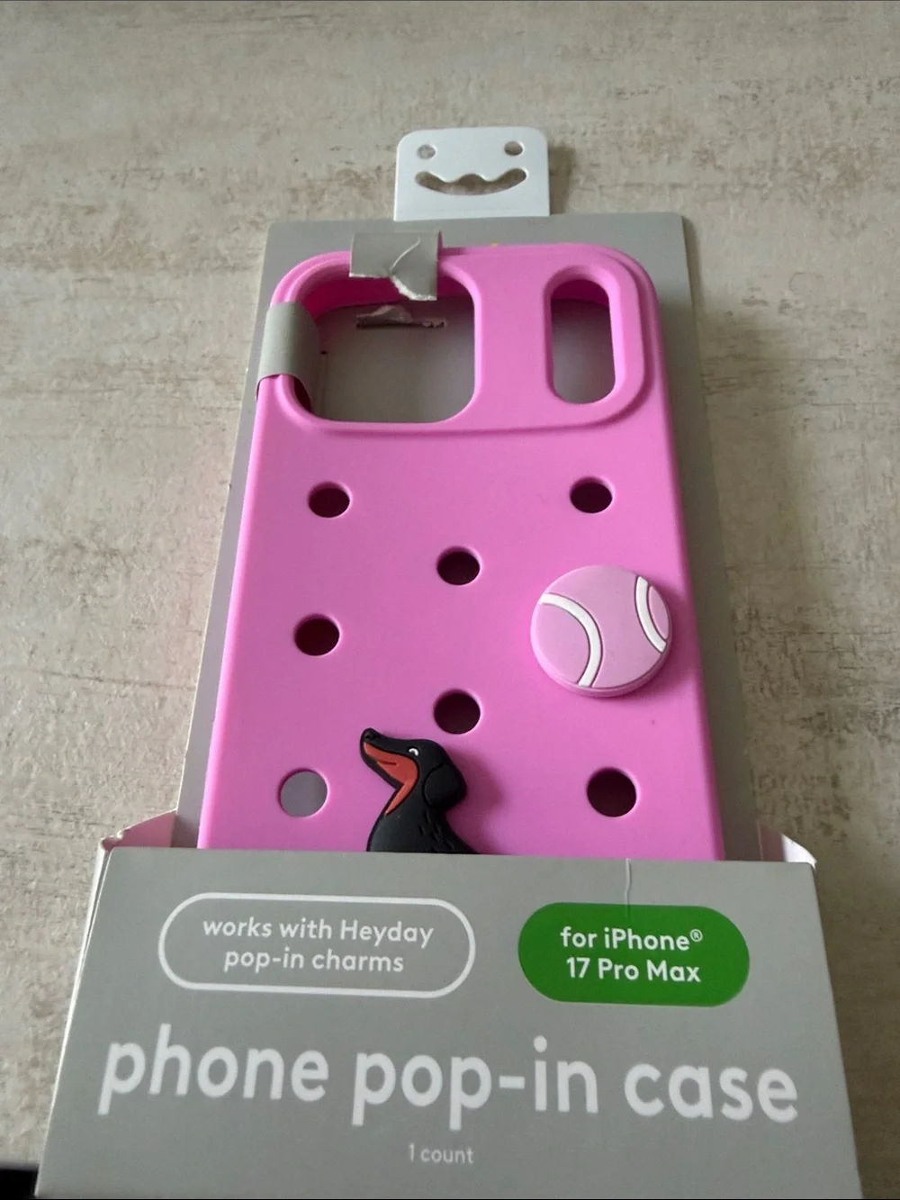 Pink Phone Pop-In Case for iPhone 17 Pro Max